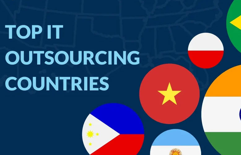 Top 5 countries that are best for software outsourcing in Asia